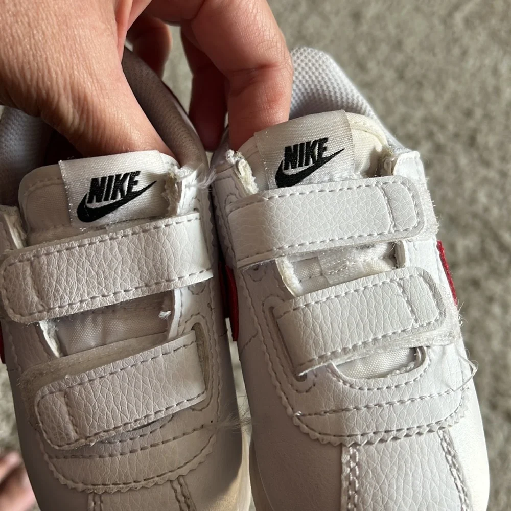 Nike Cortez Basic SL 7c White Red - Picture 4 of 7